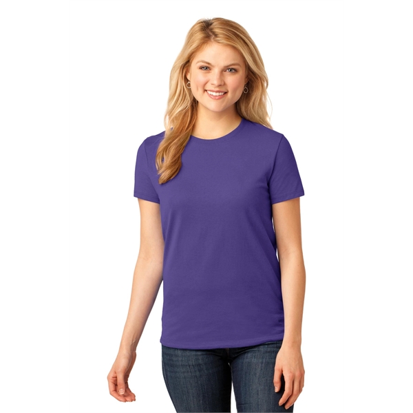 Port & Company Women's Core Cotton Tee. - Port & Company Women's Core Cotton Tee. - Image 135 of 144