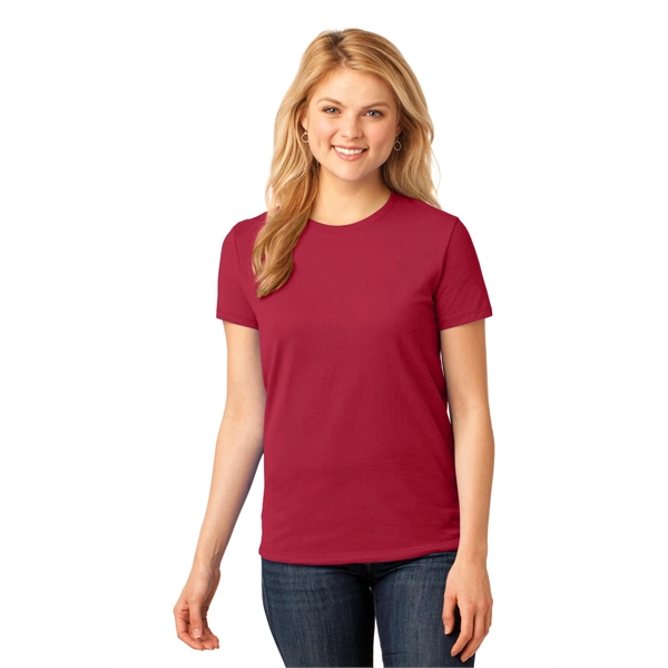 Port & Company Women's Core Cotton Tee. - Port & Company Women's Core Cotton Tee. - Image 129 of 144