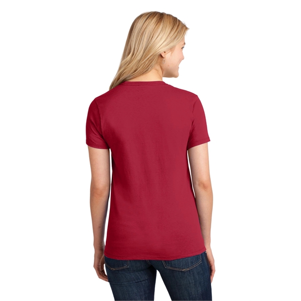 Port & Company Women's Core Cotton Tee. - Port & Company Women's Core Cotton Tee. - Image 84 of 144