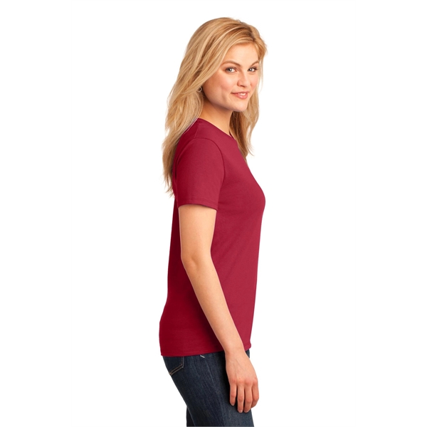 Port & Company Women's Core Cotton Tee. - Port & Company Women's Core Cotton Tee. - Image 85 of 144