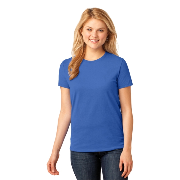 Port & Company Women's Core Cotton Tee. - Port & Company Women's Core Cotton Tee. - Image 130 of 144