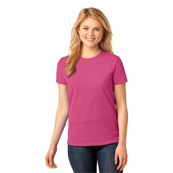 Port & Company Women's Core Cotton Tee. - Port & Company Women's Core Cotton Tee. - Image 131 of 144