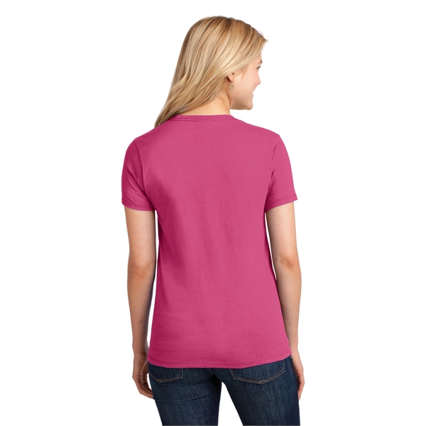 Port & Company Women's Core Cotton Tee. - Port & Company Women's Core Cotton Tee. - Image 92 of 144