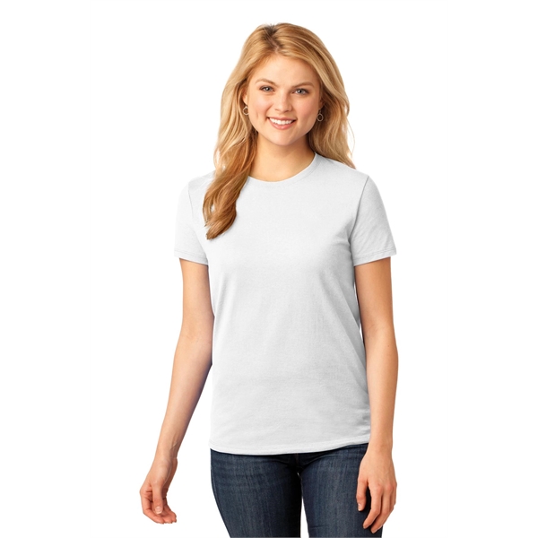 Port & Company Women's Core Cotton Tee. - Port & Company Women's Core Cotton Tee. - Image 134 of 144