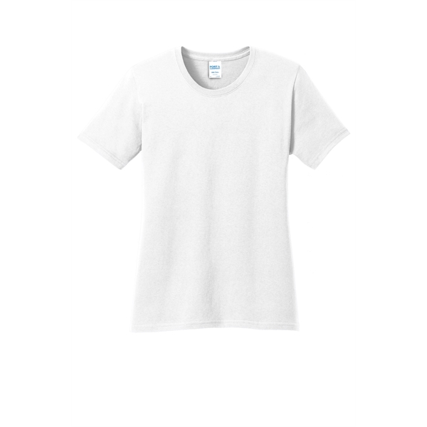 Port & Company Women's Core Cotton Tee. - Port & Company Women's Core Cotton Tee. - Image 117 of 144