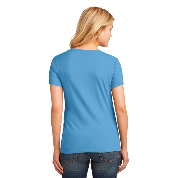 Port & Company Women's Core Cotton V-Neck Tee. - Port & Company Women's Core Cotton V-Neck Tee. - Image 6 of 135