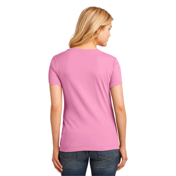 Port & Company Women's Core Cotton V-Neck Tee. - Port & Company Women's Core Cotton V-Neck Tee. - Image 16 of 135