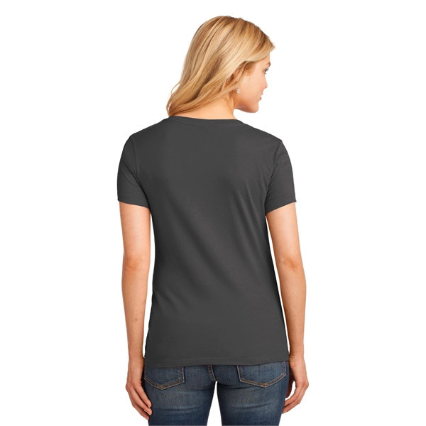 Port & Company Women's Core Cotton V-Neck Tee. - Port & Company Women's Core Cotton V-Neck Tee. - Image 20 of 135