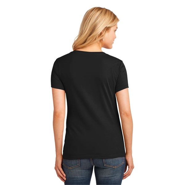 Port & Company Women's Core Cotton V-Neck Tee. - Port & Company Women's Core Cotton V-Neck Tee. - Image 24 of 135