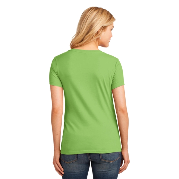 Port & Company Women's Core Cotton V-Neck Tee. - Port & Company Women's Core Cotton V-Neck Tee. - Image 27 of 135