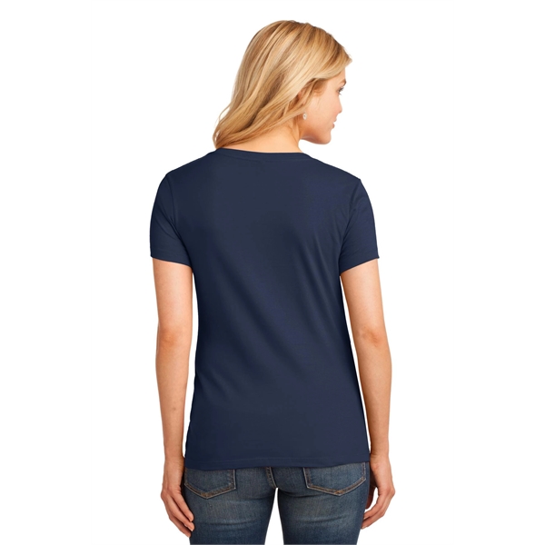 Port & Company Women's Core Cotton V-Neck Tee. - Port & Company Women's Core Cotton V-Neck Tee. - Image 31 of 135