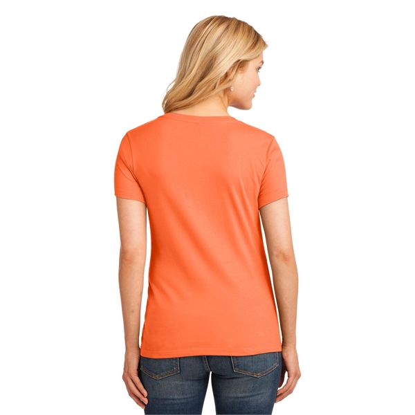 Port & Company Women's Core Cotton V-Neck Tee. - Port & Company Women's Core Cotton V-Neck Tee. - Image 42 of 135