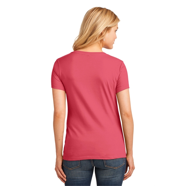 Port & Company Women's Core Cotton V-Neck Tee. - Port & Company Women's Core Cotton V-Neck Tee. - Image 71 of 135