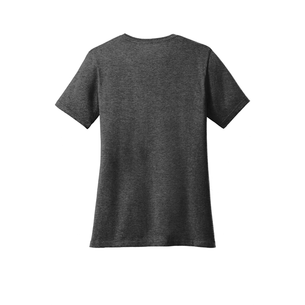 Port & Company Women's Core Cotton V-Neck Tee. - Port & Company Women's Core Cotton V-Neck Tee. - Image 111 of 135