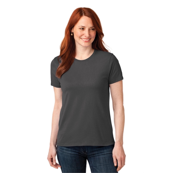 Port & Co Women's Core Blend Tee. - Port & Co Women's Core Blend Tee. - Image 17 of 35