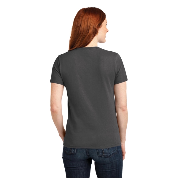 Port & Co Women's Core Blend Tee. - Port & Co Women's Core Blend Tee. - Image 5 of 35