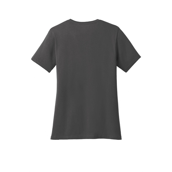 Port & Co Women's Core Blend Tee. - Port & Co Women's Core Blend Tee. - Image 8 of 35