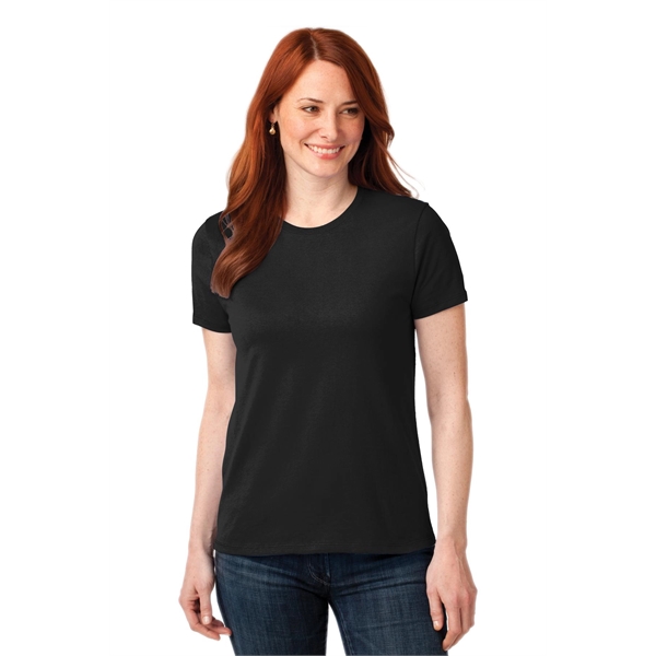 Port & Co Women's Core Blend Tee. - Port & Co Women's Core Blend Tee. - Image 19 of 35