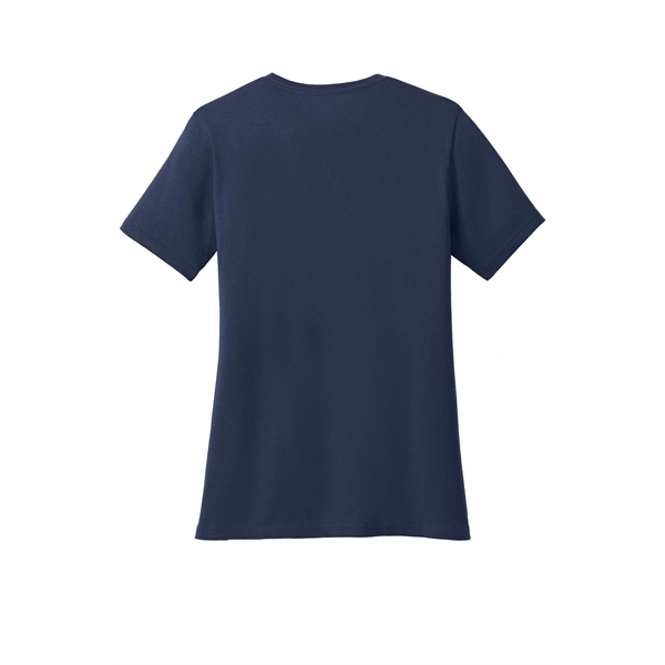 Port & Co Women's Core Blend Tee. - Port & Co Women's Core Blend Tee. - Image 16 of 35
