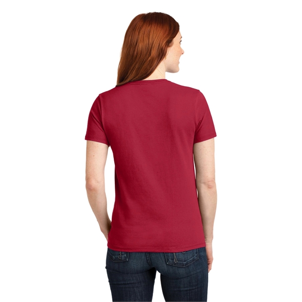 Port & Co Women's Core Blend Tee. - Port & Co Women's Core Blend Tee. - Image 18 of 35