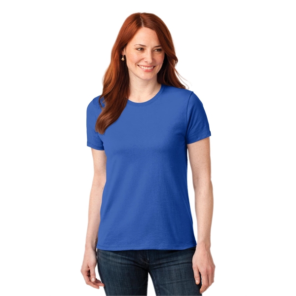 Port & Co Women's Core Blend Tee. - Port & Co Women's Core Blend Tee. - Image 25 of 35