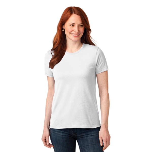 Port & Co Women's Core Blend Tee. - Port & Co Women's Core Blend Tee. - Image 27 of 35
