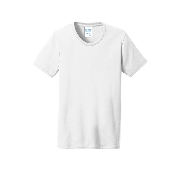 Port & Co Women's Core Blend Tee. - Port & Co Women's Core Blend Tee. - Image 33 of 35