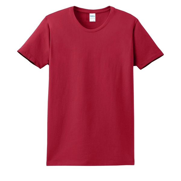 Port & Co Women's Essential Tee. - Port & Co Women's Essential Tee. - Image 15 of 70