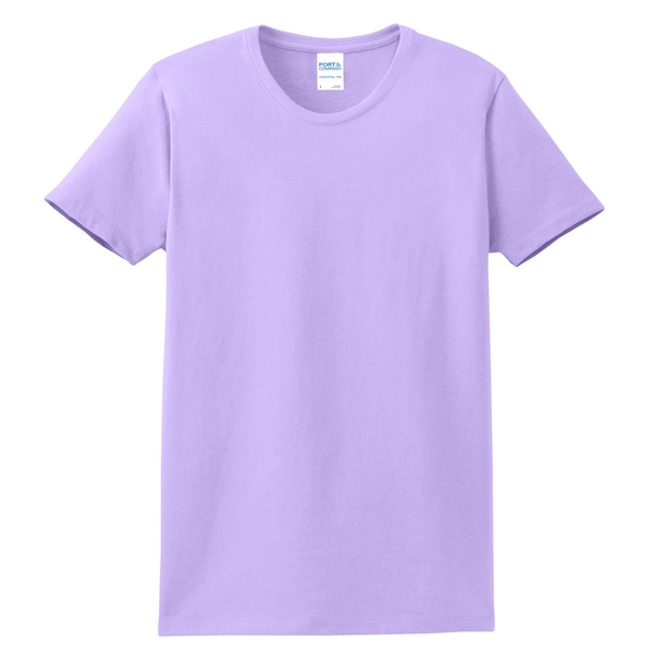 Port & Co Women's Essential Tee. - Port & Co Women's Essential Tee. - Image 50 of 70