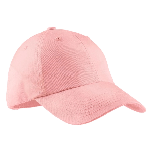 Port Authority Women's Garment-Washed Cap. - Port Authority Women's Garment-Washed Cap. - Image 4 of 17