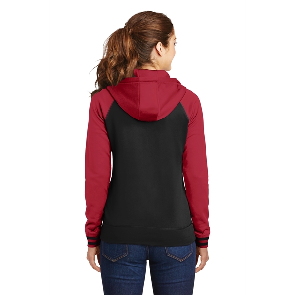 Sport-Tek Women's Sport-Wick Varsity Fleece Full-Zip Hood... - Sport-Tek Women's Sport-Wick Varsity Fleece Full-Zip Hood... - Image 10 of 25