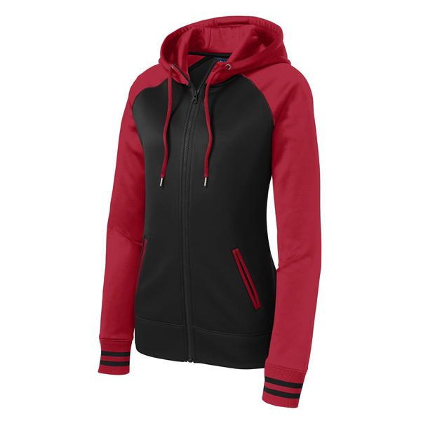 Sport-Tek Women's Sport-Wick Varsity Fleece Full-Zip Hood... - Sport-Tek Women's Sport-Wick Varsity Fleece Full-Zip Hood... - Image 13 of 25