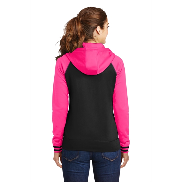 Sport-Tek Women's Sport-Wick Varsity Fleece Full-Zip Hood... - Sport-Tek Women's Sport-Wick Varsity Fleece Full-Zip Hood... - Image 20 of 25