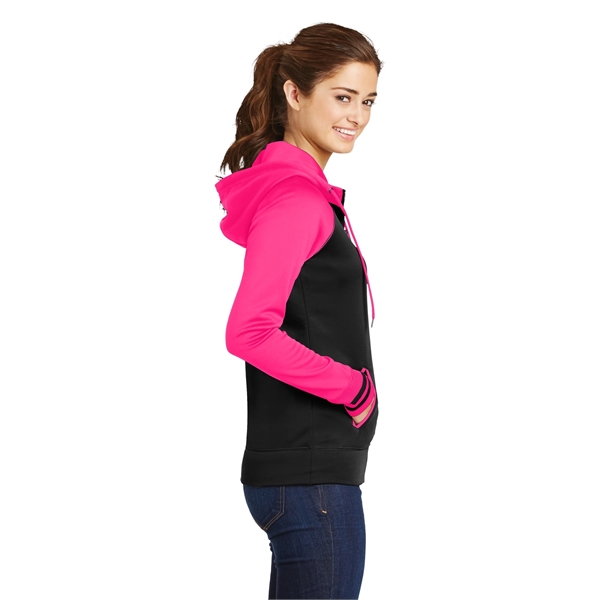 Sport-Tek Women's Sport-Wick Varsity Fleece Full-Zip Hood... - Sport-Tek Women's Sport-Wick Varsity Fleece Full-Zip Hood... - Image 21 of 25