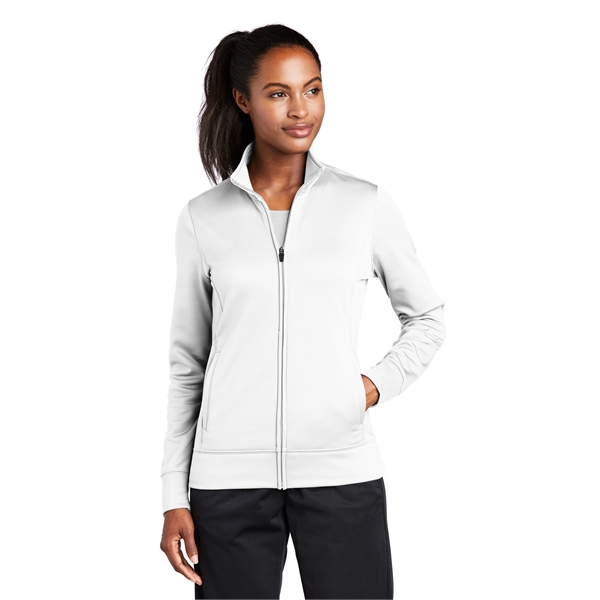 Sport-Tek Women's Sport-Wick Fleece Full-Zip Jacket. - Sport-Tek Women's Sport-Wick Fleece Full-Zip Jacket. - Image 39 of 56