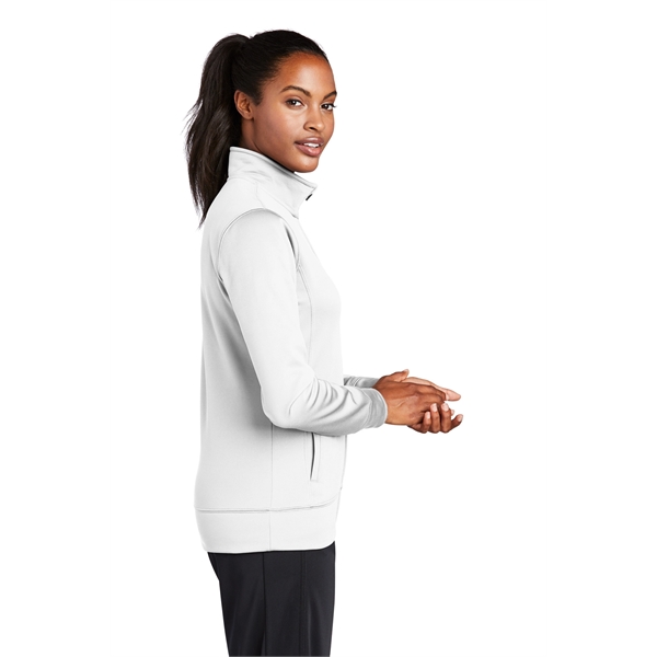 Sport-Tek Women's Sport-Wick Fleece Full-Zip Jacket. - Sport-Tek Women's Sport-Wick Fleece Full-Zip Jacket. - Image 41 of 56