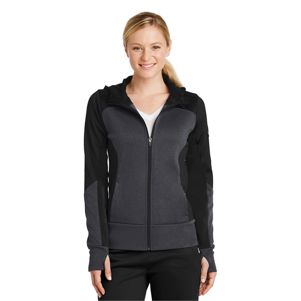 Sport-Tek Women's Tech Fleece Colorblock Full-Zip Hooded ... - Sport-Tek Women's Tech Fleece Colorblock Full-Zip Hooded ... - Image 0 of 22