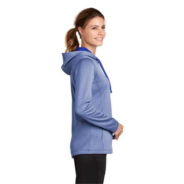 Sport-Tek Women's PosiCharge Sport-Wick Heather Fleece Ho... - Sport-Tek Women's PosiCharge Sport-Wick Heather Fleece Ho... - Image 22 of 25