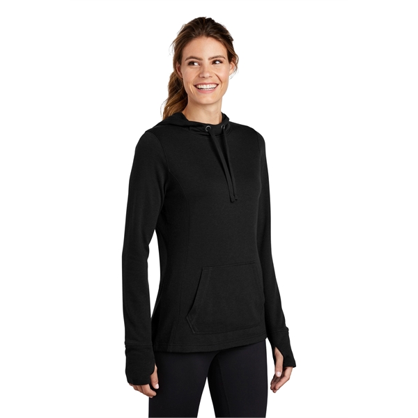 Sport-Tek Women's PosiCharge Tri-Blend Wicking Fleece Hoo... - Sport-Tek Women's PosiCharge Tri-Blend Wicking Fleece Hoo... - Image 4 of 25