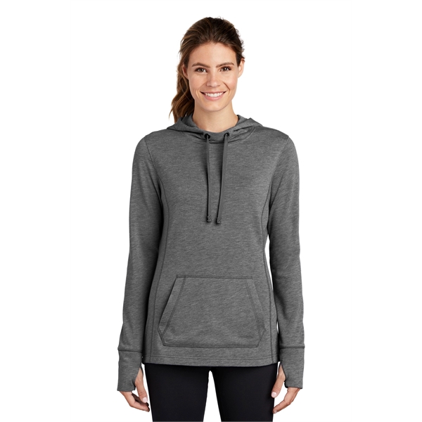 Sport-Tek Women's PosiCharge Tri-Blend Wicking Fleece Hoo... - Sport-Tek Women's PosiCharge Tri-Blend Wicking Fleece Hoo... - Image 6 of 25