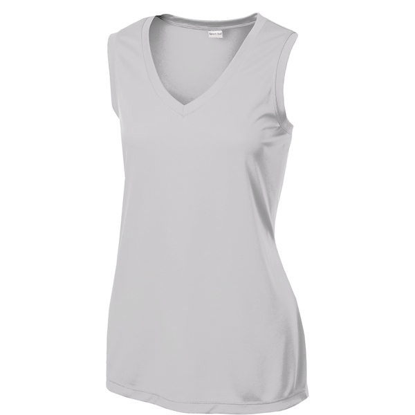 Sport-Tek Women's Sleeveless PosiCharge Competitor V-Neck... - Sport-Tek Women's Sleeveless PosiCharge Competitor V-Neck... - Image 7 of 25