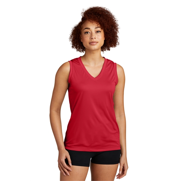 Sport-Tek Women's Sleeveless PosiCharge Competitor V-Neck... - Sport-Tek Women's Sleeveless PosiCharge Competitor V-Neck... - Image 22 of 25