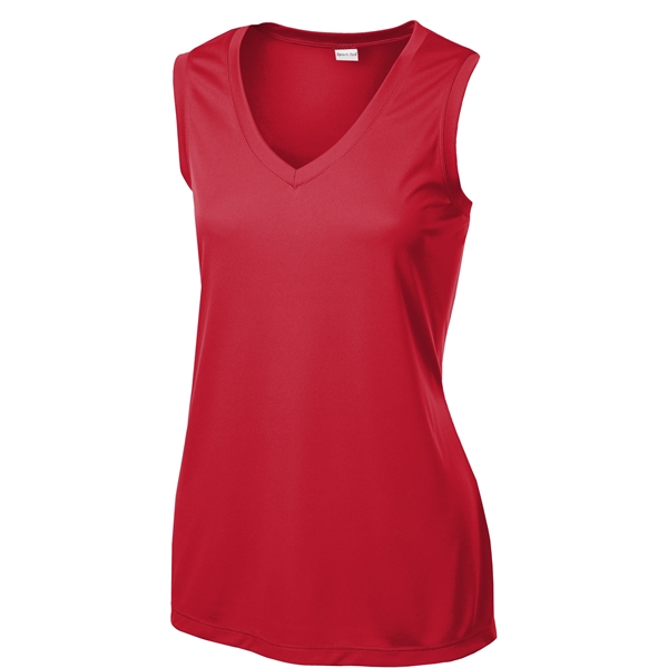 Sport-Tek Women's Sleeveless PosiCharge Competitor V-Neck... - Sport-Tek Women's Sleeveless PosiCharge Competitor V-Neck... - Image 13 of 25