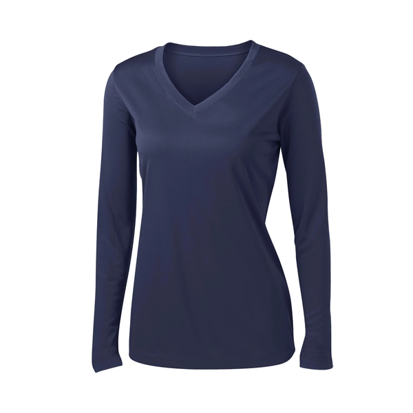 Sport-Tek Women's Long Sleeve PosiCharge Competitor V-Nec... - Sport-Tek Women's Long Sleeve PosiCharge Competitor V-Nec... - Image 16 of 80