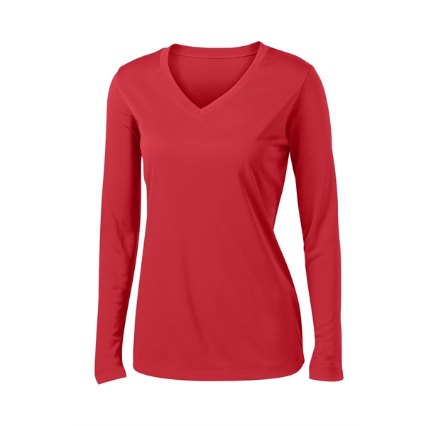 Sport-Tek Women's Long Sleeve PosiCharge Competitor V-Nec... - Sport-Tek Women's Long Sleeve PosiCharge Competitor V-Nec... - Image 21 of 80