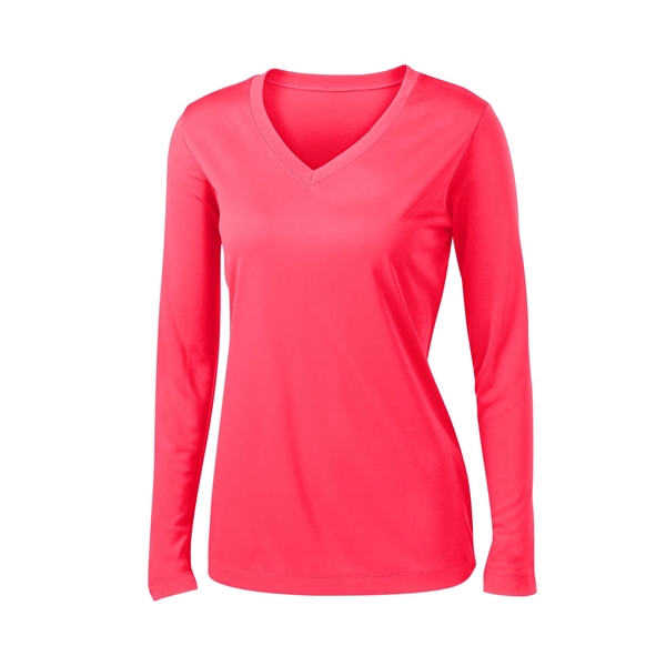 Sport-Tek Women's Long Sleeve PosiCharge Competitor V-Nec... - Sport-Tek Women's Long Sleeve PosiCharge Competitor V-Nec... - Image 36 of 80