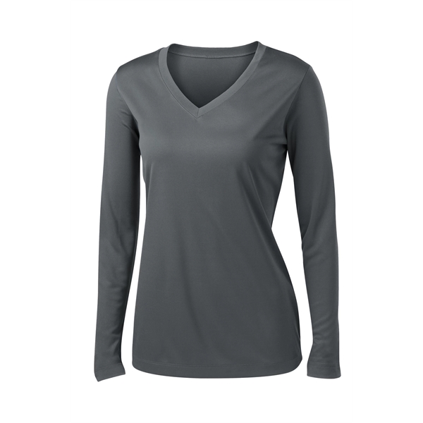 Sport-Tek Women's Long Sleeve PosiCharge Competitor V-Nec... - Sport-Tek Women's Long Sleeve PosiCharge Competitor V-Nec... - Image 41 of 80