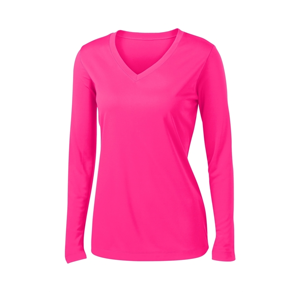 Sport-Tek Women's Long Sleeve PosiCharge Competitor V-Nec... - Sport-Tek Women's Long Sleeve PosiCharge Competitor V-Nec... - Image 62 of 80