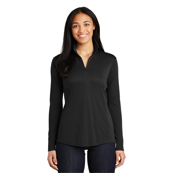 Sport-Tek Women's PosiCharge Competitor 1/4-Zip Pullover. - Sport-Tek Women's PosiCharge Competitor 1/4-Zip Pullover. - Image 0 of 50