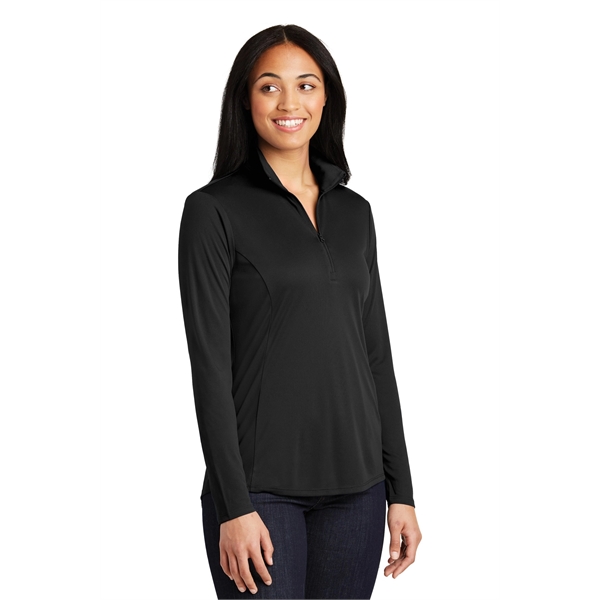 Sport-Tek Women's PosiCharge Competitor 1/4-Zip Pullover. - Sport-Tek Women's PosiCharge Competitor 1/4-Zip Pullover. - Image 4 of 50